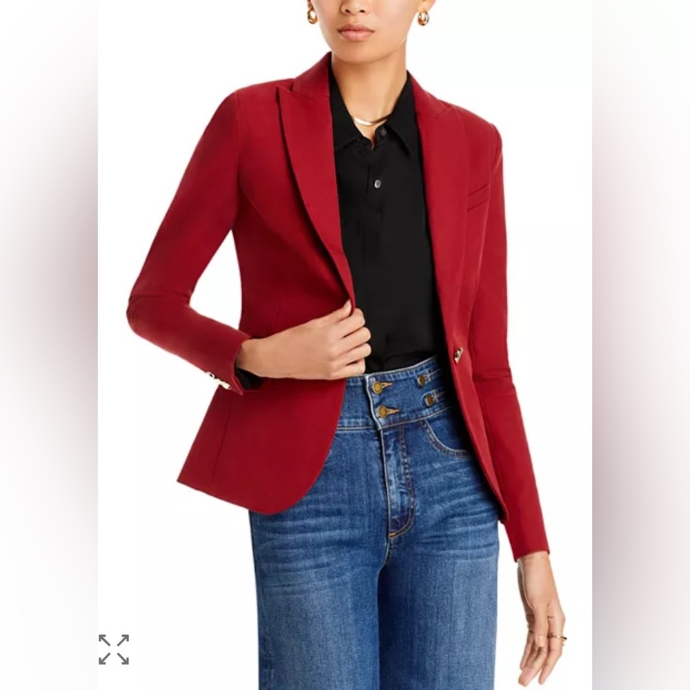 Derek Lam  Red Allie Blazer